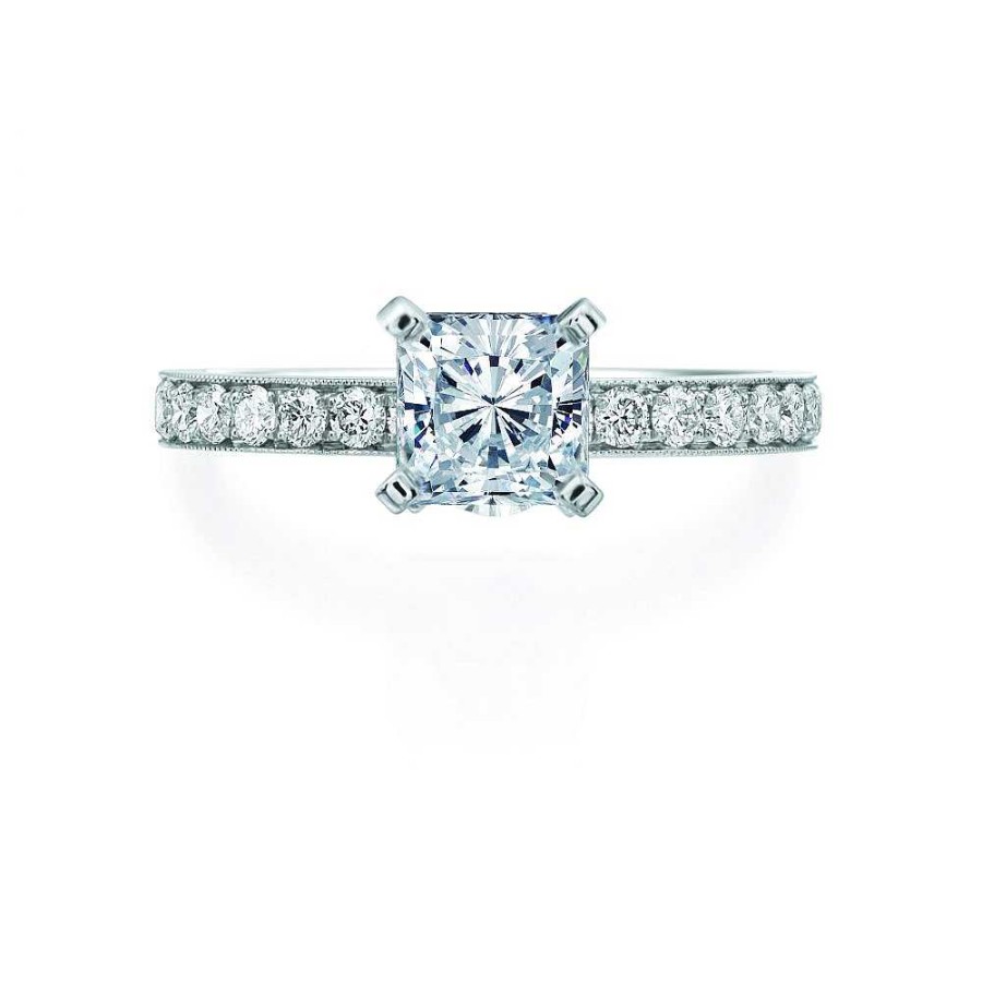 Engagement Rings Bailey's Fine Jewelry | Milgrain Classic Engagement Ring Setting