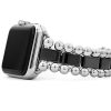 Bracelets & Bangles Lagos | Lagos Smart Caviar Black Ceramic Watch Bracelet, 38-44Mm