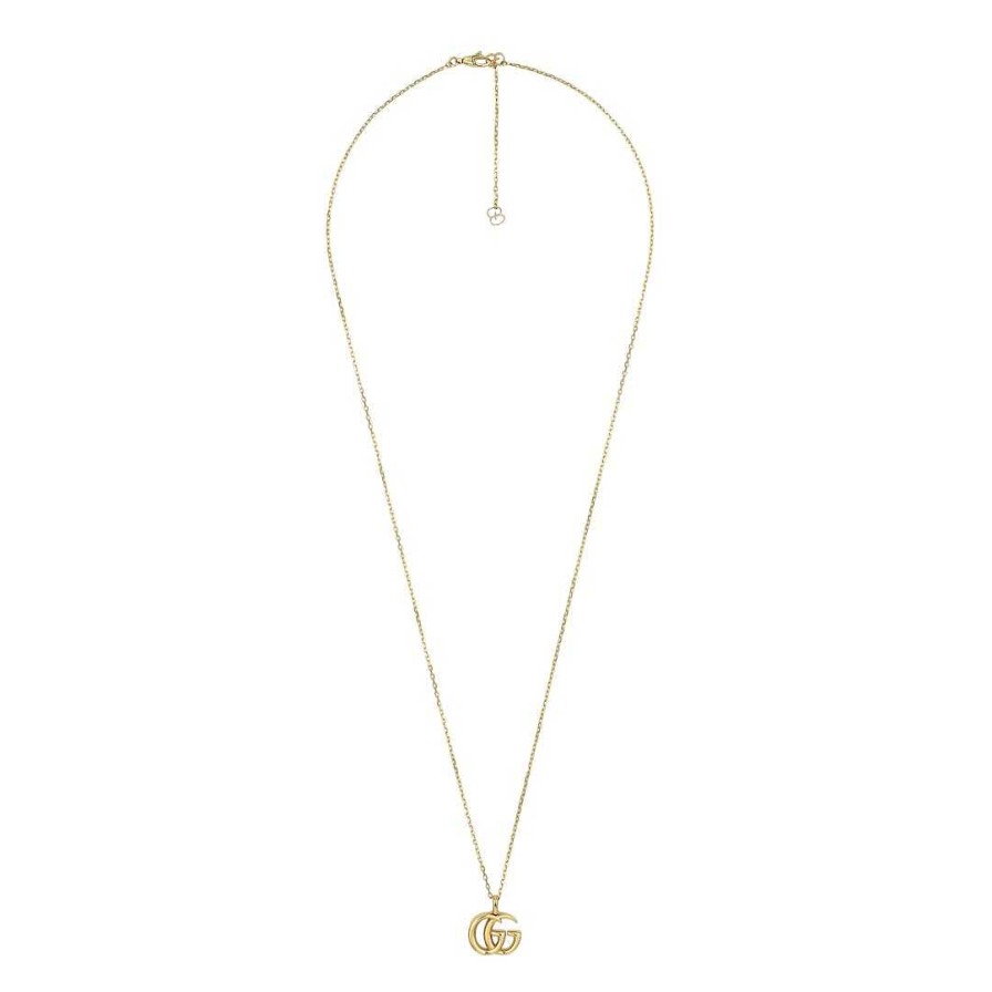 Necklaces & Pendants Gucci | Gucci Running 18Kt Yellow Gold Long Necklace