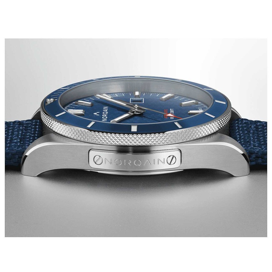 Watches Norqain | Norqain 42Mm Adventure Sport With Blue Dial