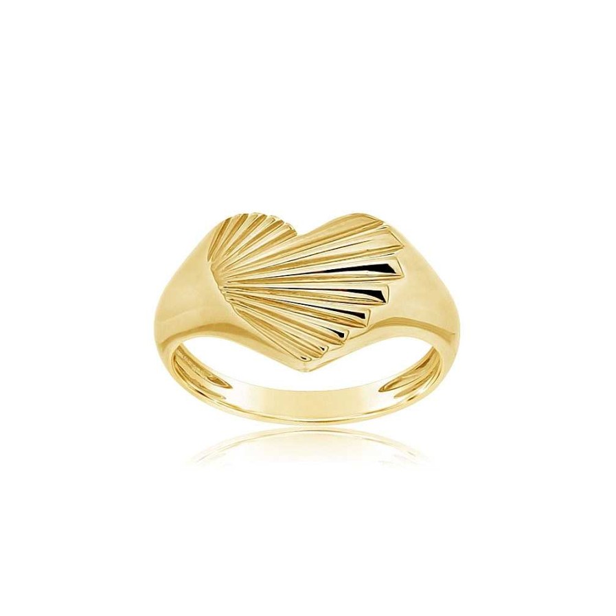 Fashion Rings Bailey's Fine Jewelry | My Story Margaret Heart Shaped Signet Ring