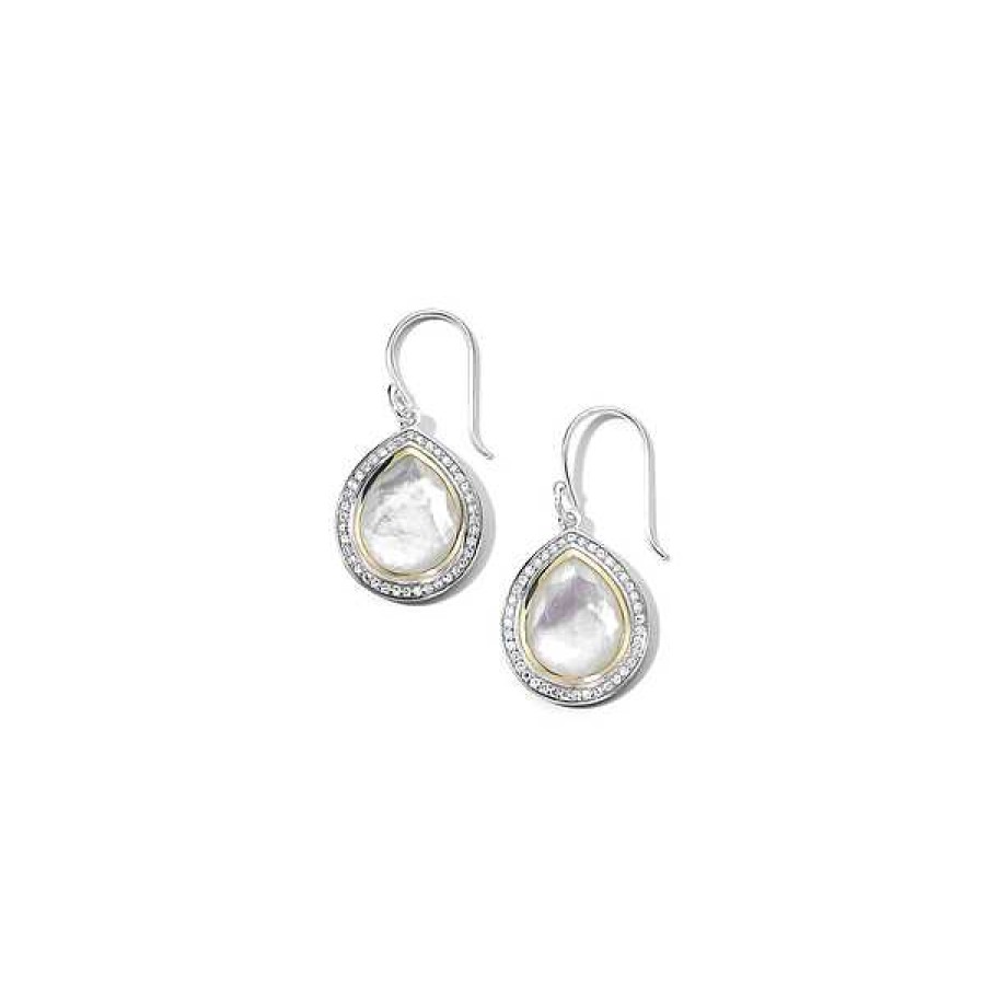 Earrings Ippolita | Ippolita Chimera Rock Candy Teardrop Earrings In Mother Of Pearl