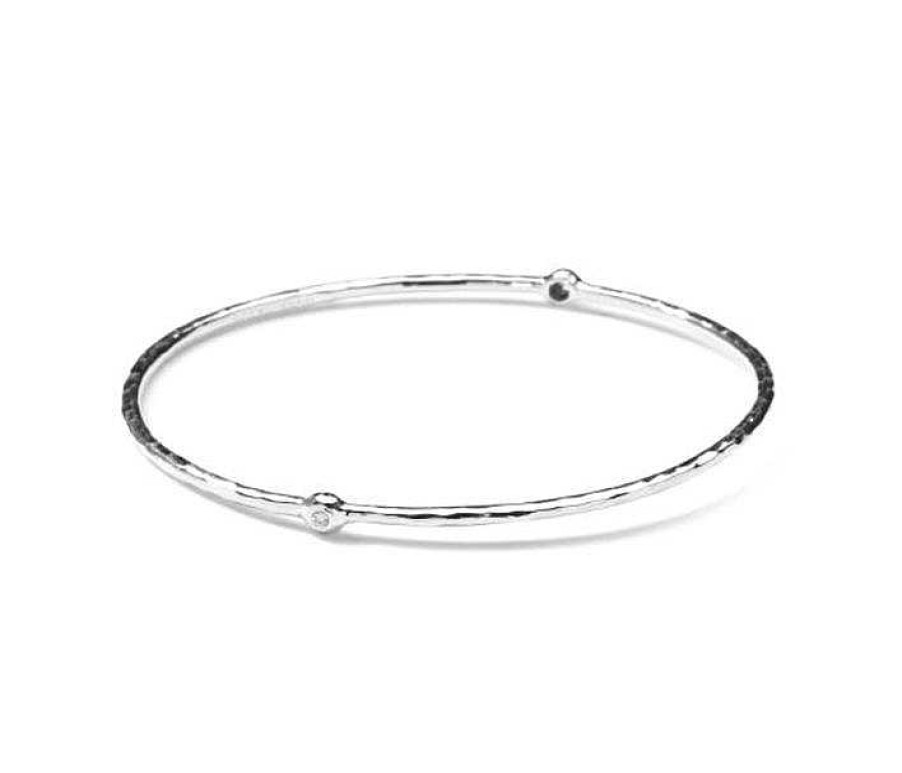 Bracelets & Bangles Ippolita | Ippolita Glamazon Stardust Diamond Bracelet In Sterling Silver