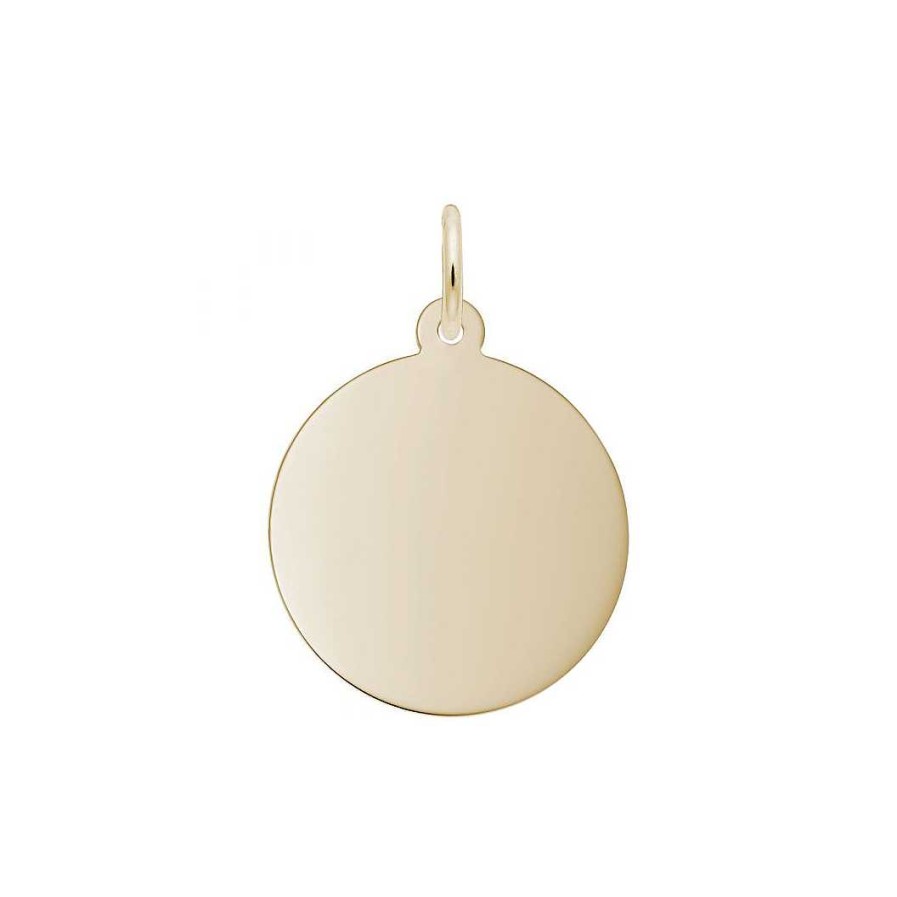 Charms Bailey's Fine Jewelry | Medium Round Disc Charm