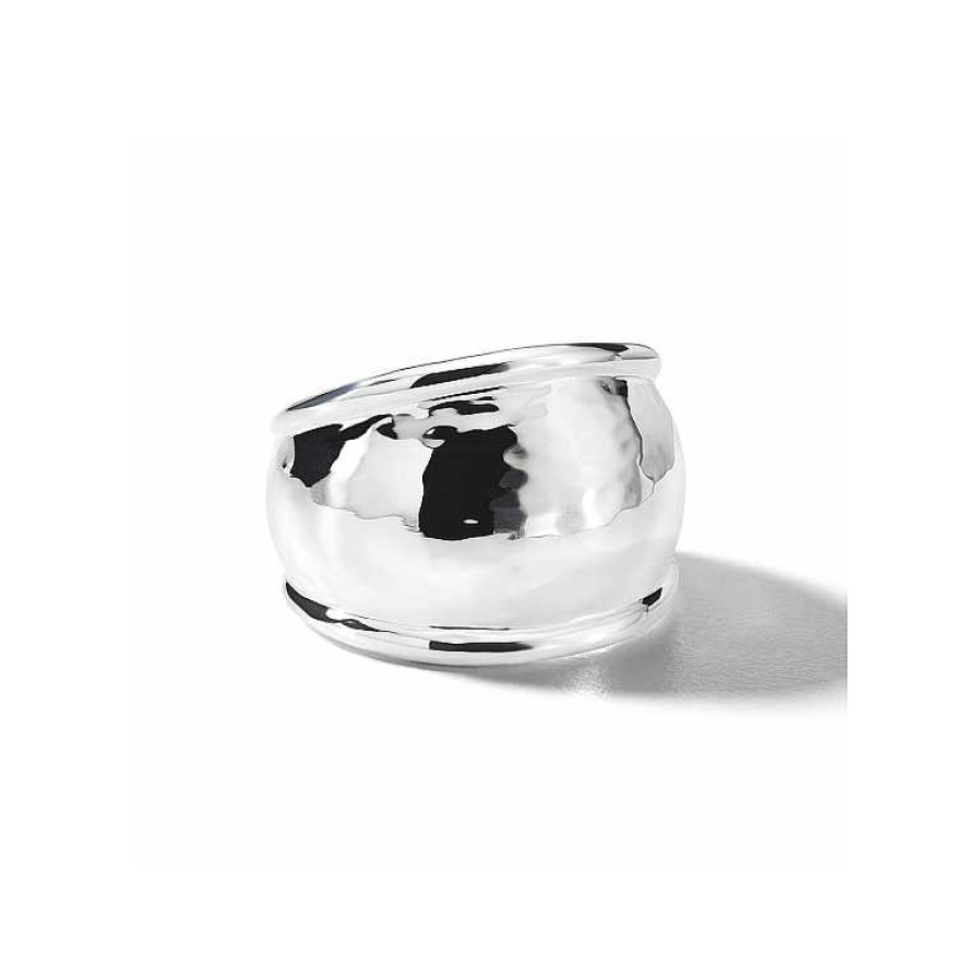 Fashion Rings Ippolita | Ippolita Classico Crinkle Hammered Ring