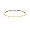 Bracelets & Bangles Bailey's | 14K Gold Geometric Octagon Bangle Bracelet