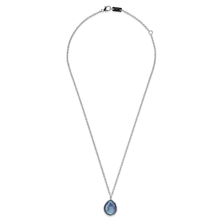 Necklaces & Pendants Ippolita | Ippolita Rock Candy Mini Teardrop Necklace In Lapis