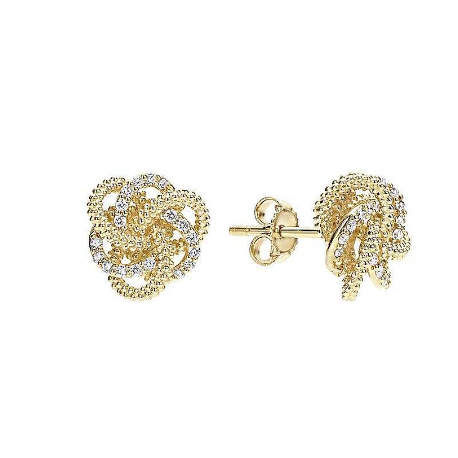 Earrings Lagos | Lagos Love Knot Stud Earrings