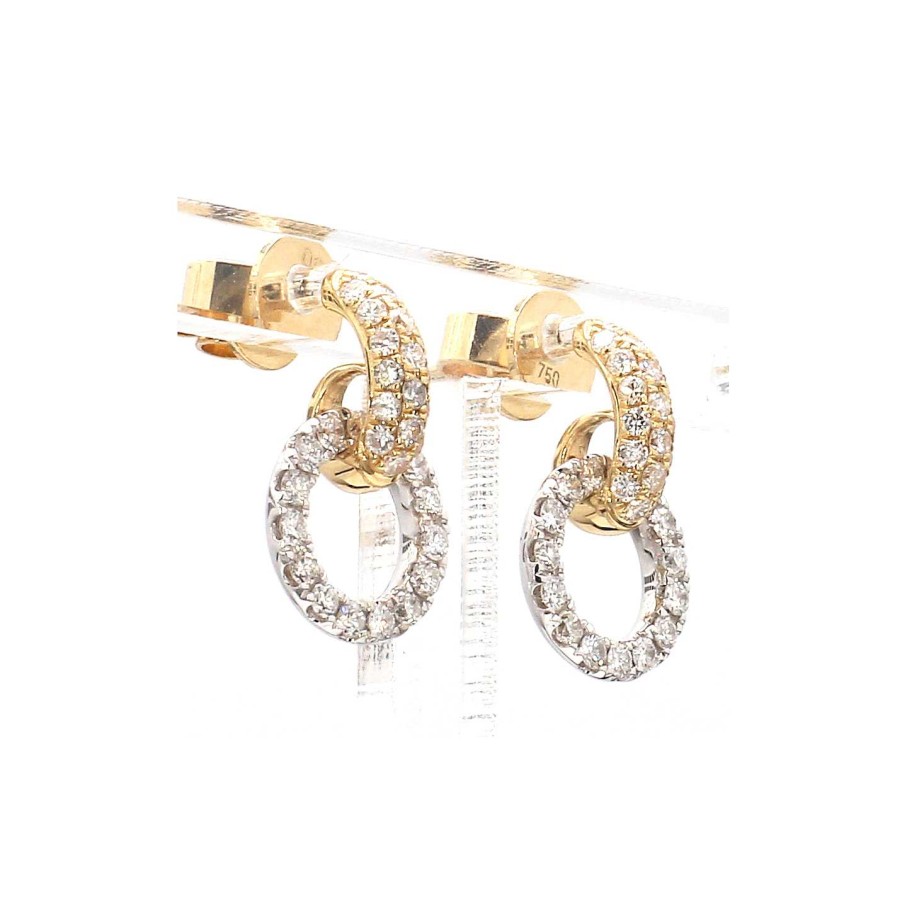 Earrings Bailey's Fine Jewelry | Diamond Doorknocker Style Earrings