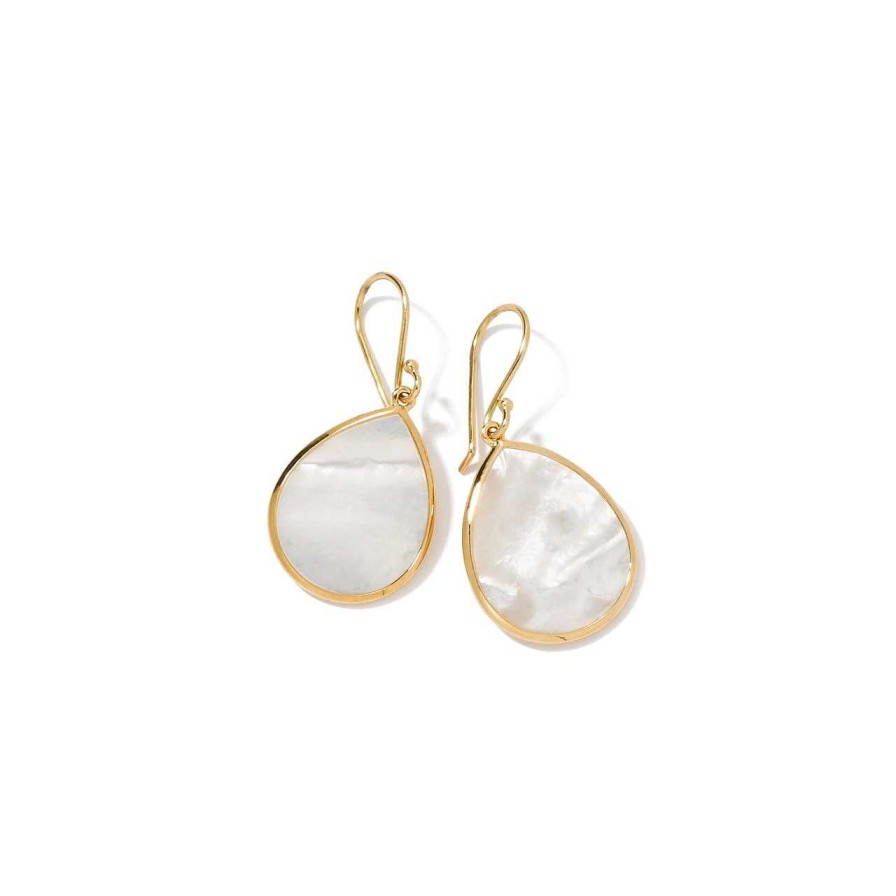 Earrings Ippolita | Ippolita Rocky Candy Small Stone Teardrop Earrings In 18K Yellow Gold