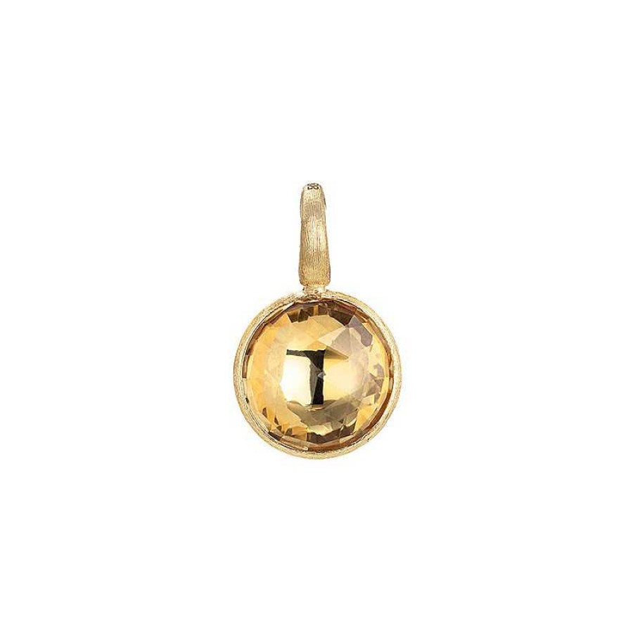 Necklaces & Pendants Marco Bicego | Marco Bicego Jaipur Collection Small Stackable Pendant In Citrine