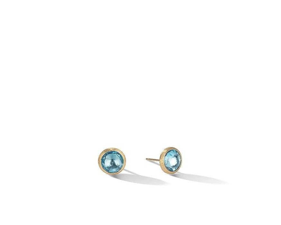 Earrings Marco Bicego | Marco Bicego Jaipur Blue Topaz Stud Earrings