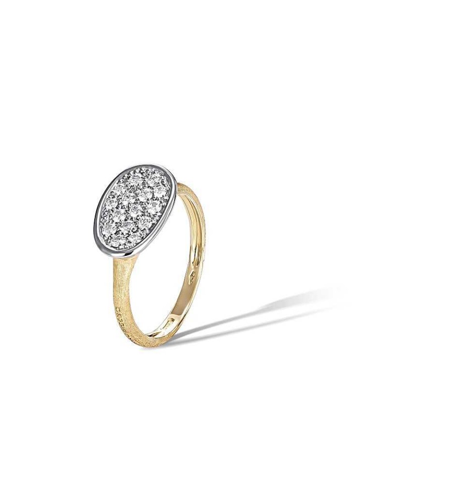 Fashion Rings Marco Bicego | Marco Bicego 18K Yellow Gold Small East West Ring