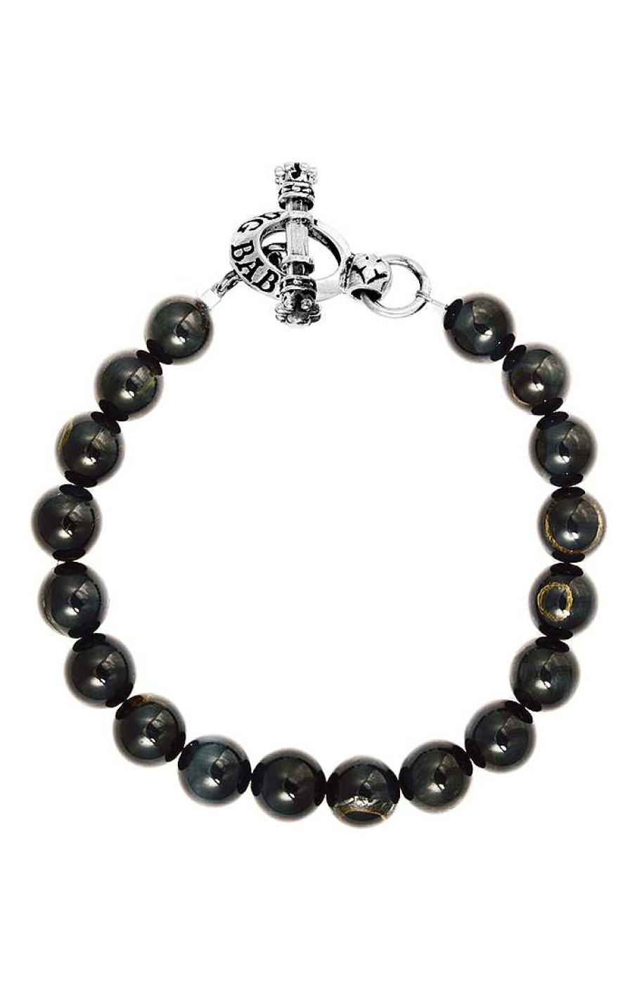 Men'S King Baby | King Baby Tiger Eye Bead Bracelet