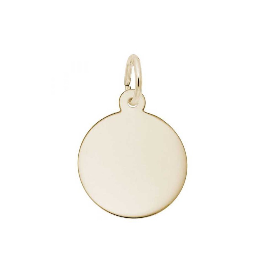 Charms Bailey's Fine Jewelry | Petite Round Disc Charm