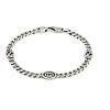 Bracelets & Bangles Gucci | Gucci Interlocking G Silver Station Chain Bracelet