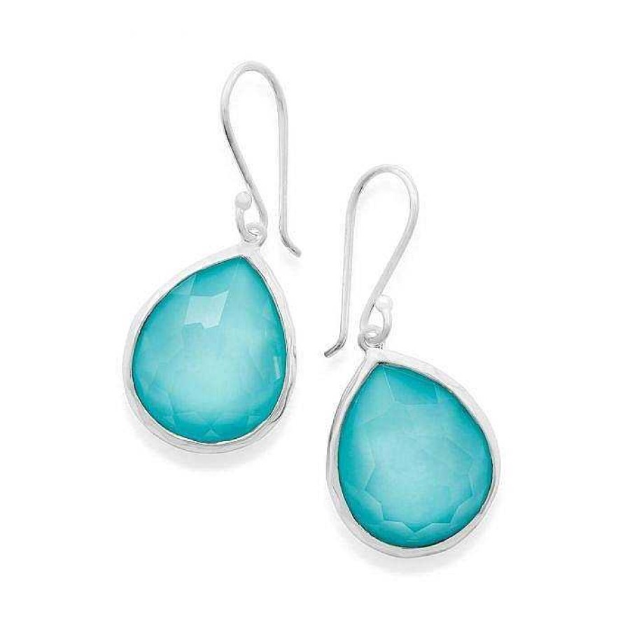 Earrings Ippolita | Bailey'S Exclusive Ippolita Turquoise Doublet Medium Teardrop Earrings