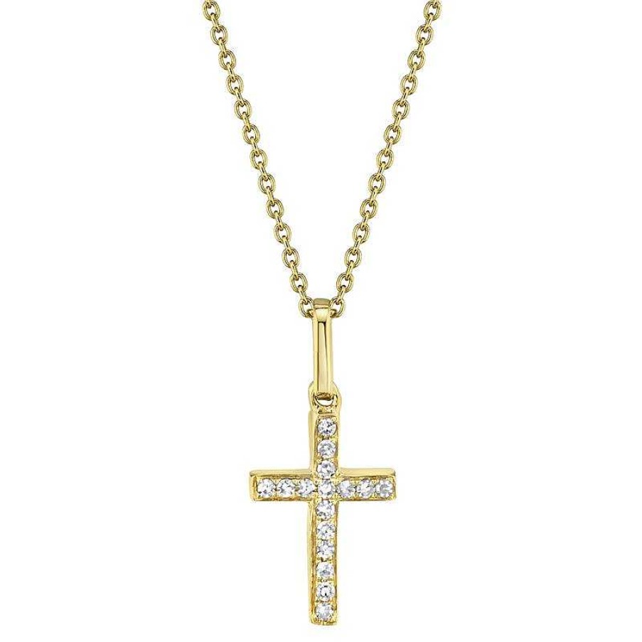 Necklaces & Pendants Bailey's Fine Jewelry | Diamond Cross Necklace