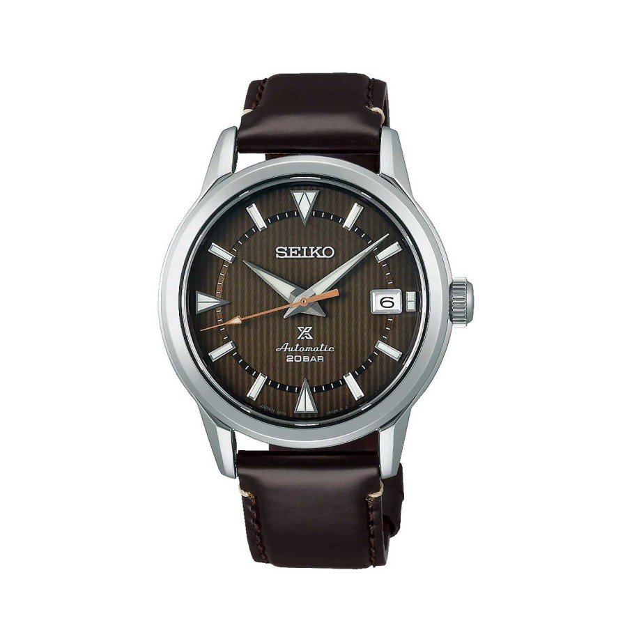 Watches Seiko Luxe | Seiko Luxe 38Mm Prospex Sport Watch Reinterpretation Watch In Brown