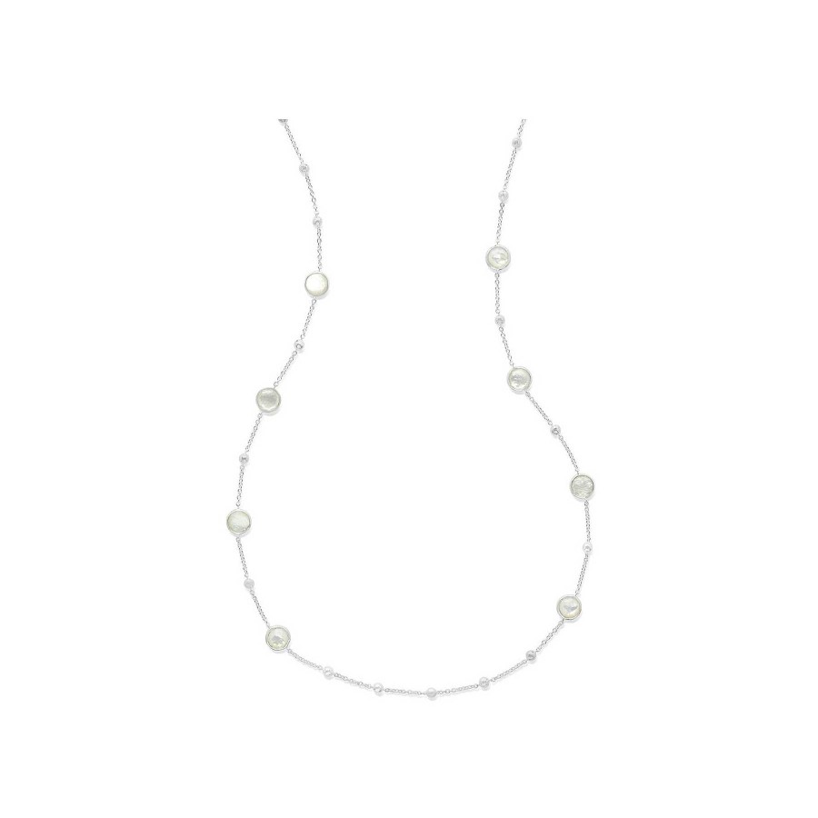 Necklaces & Pendants Ippolita | Ippolita Rock Candy Multi Station Necklace In Sterling Silver