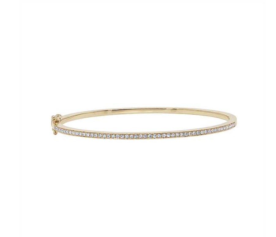 Bracelets & Bangles Bailey's Fine Jewelry | Thin Diamond Bangle Bracelet