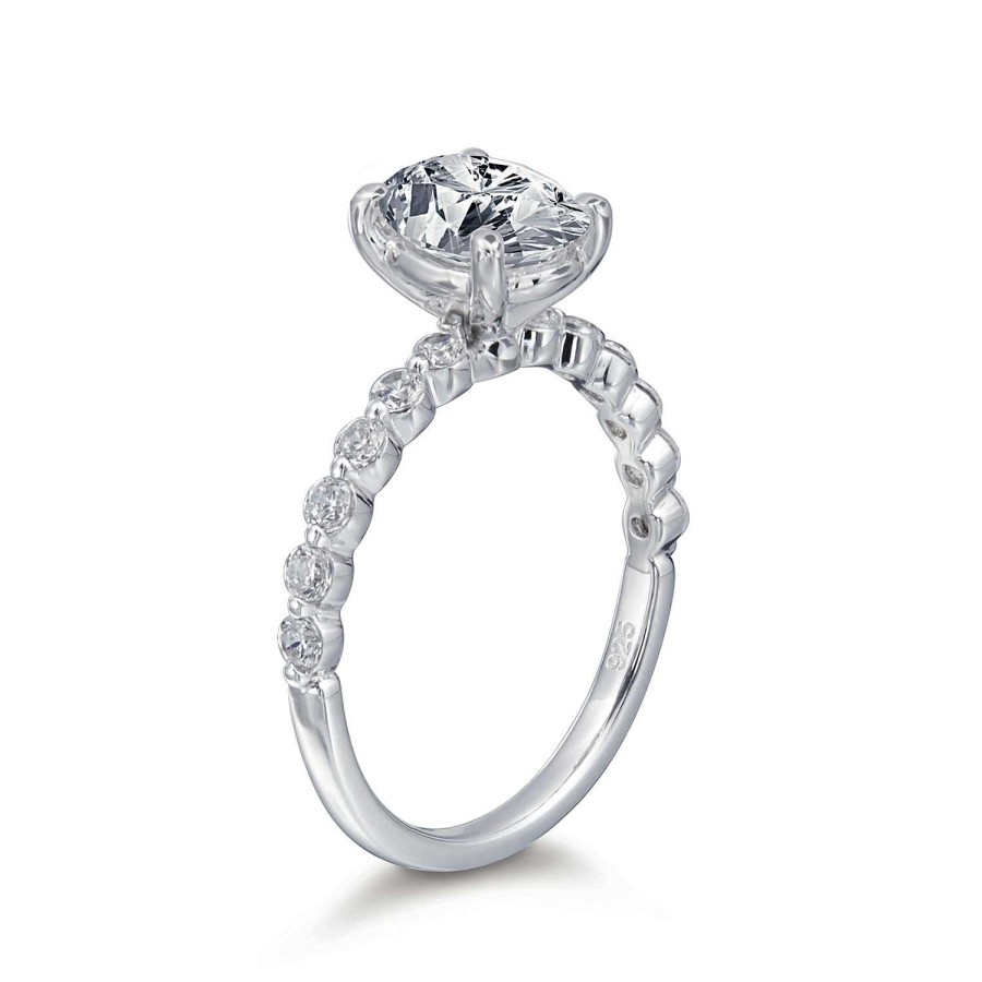 Engagement Rings Bailey's Fine Jewelry | June Oval Single Prong Engagement Ring