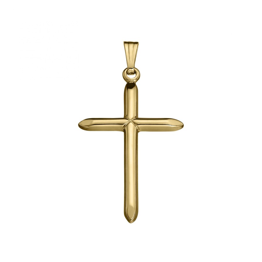 Necklaces & Pendants Bailey's Fine Jewelry | Polished Cross Necklace