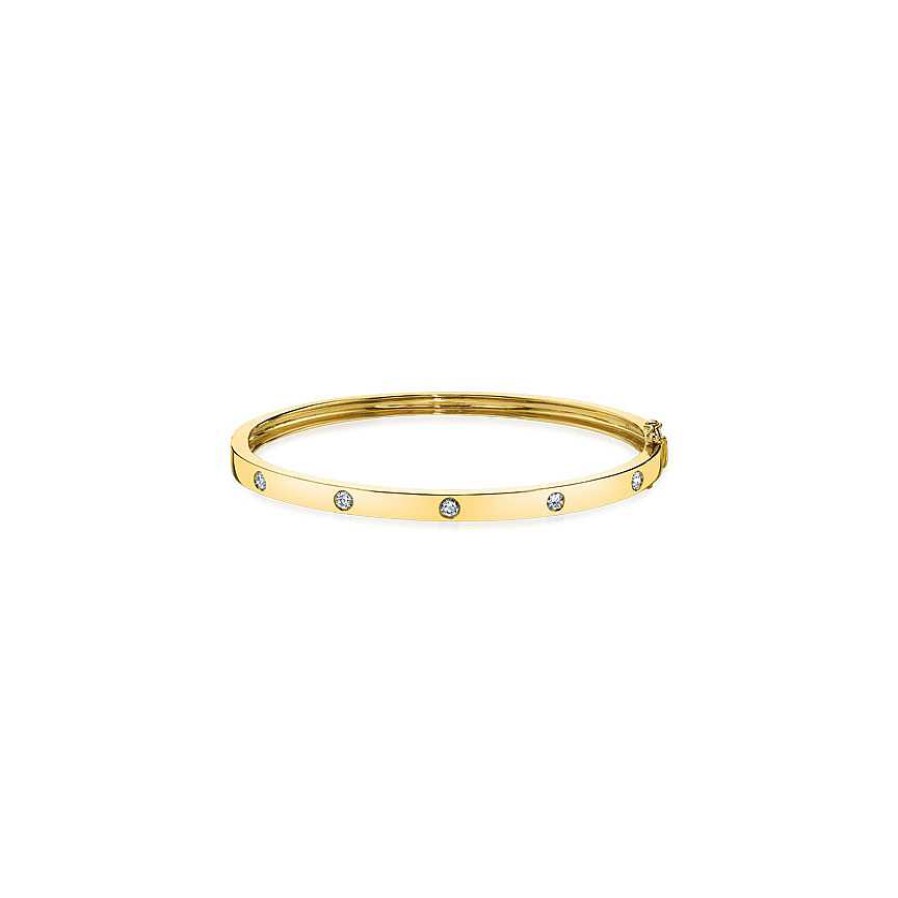 Bracelets & Bangles Bailey's Fine Jewelry | Five Stone Diamond Bangle