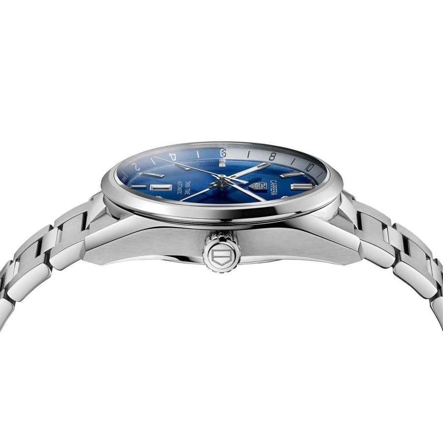 Watches Bailey's Fine Jewelry | Tag Heuer 41Mm Carrera Twin-Time Automatic Watch