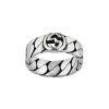 Fashion Rings Gucci | Gucci Interlocking G Silver Band Ring