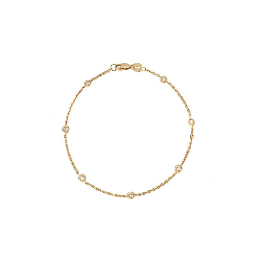 Bracelets & Bangles Bailey's Icon Collection | Bailey'S Icon Collection .20Ct Diamond By The Yard Bracelet