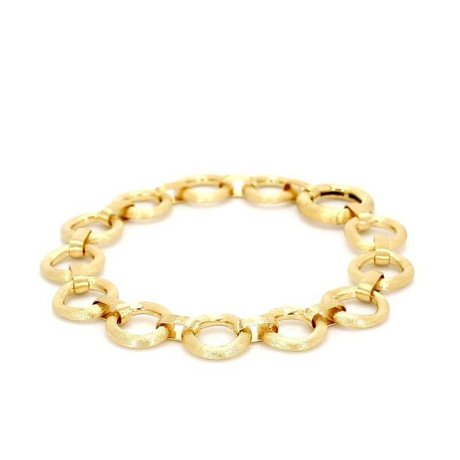 Bracelets & Bangles Marco Bicego | Marco Bicego Jaipur Collection Gold Flat Link Bracelet