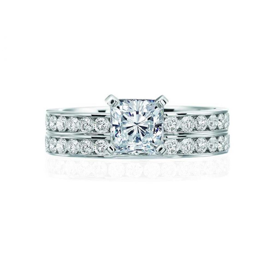 Engagement Rings Bailey's Fine Jewelry | Channel Set Diamond Engagement Ring Setting