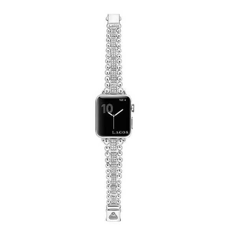 Bracelets & Bangles Lagos | Lagos Smart Caviar Diamond Watch Bracelet