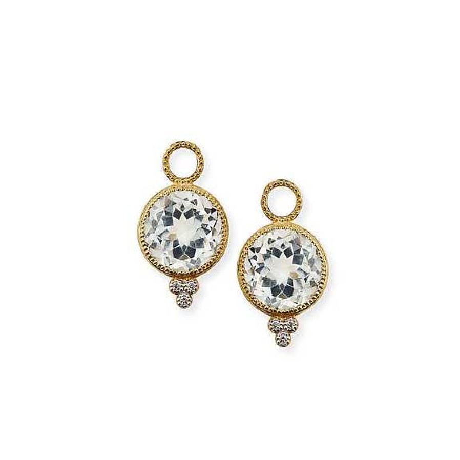 Earrings Jude Frances | Jude Frances 18K Provence Round Earring Charms