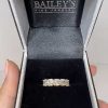 Fashion Rings Bailey's | 3.52Ct Cushion Diamond Band Ring