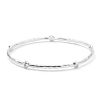 Bracelets & Bangles Ippolita | Ippolita Sterling Silver 5-Diamond Bangle