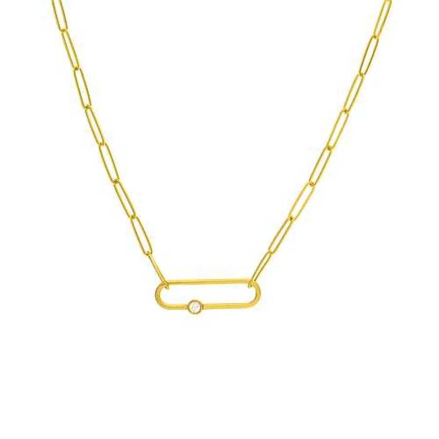 Necklaces & Pendants Bailey's Fine Jewelry | Fancy Paper Clip Necklace