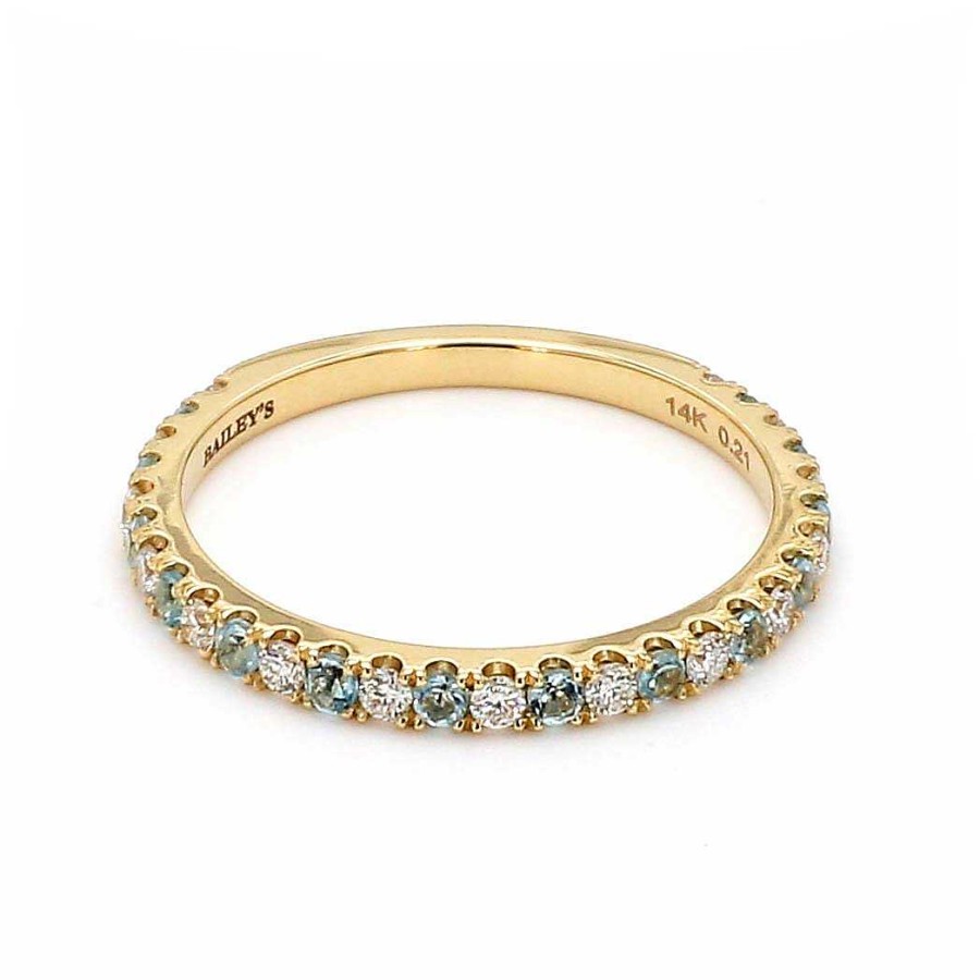 Fashion Rings Bailey's Fine Jewelry | December Alternating Birthstone Ring