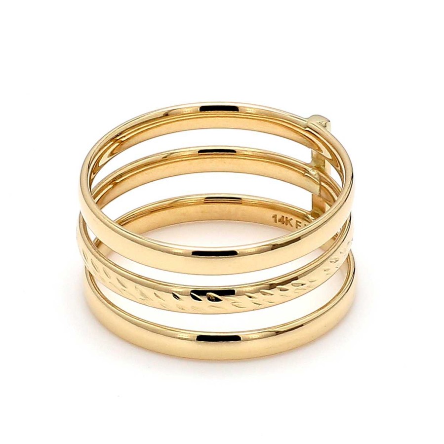 Fashion Rings Bailey's Icon Collection | Bailey'S Icon Collection Oxford Ring In 14K Yellow Gold