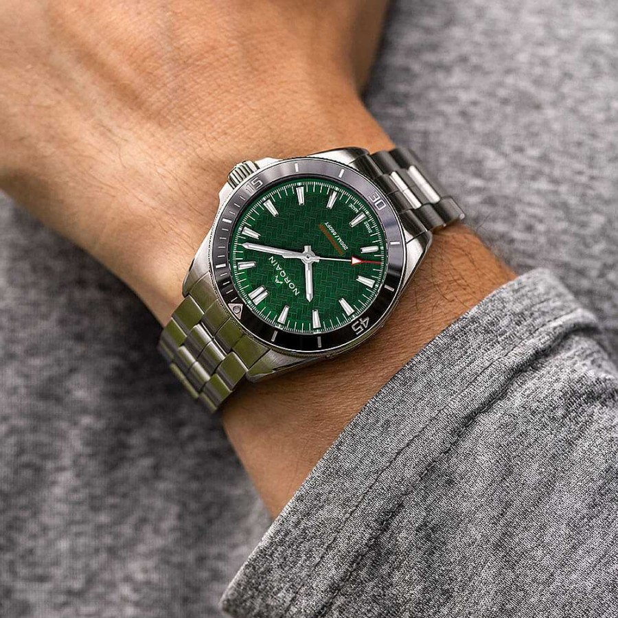 Watches Norqain | Norqain Adventure 40Mm Neverest Watch In Green