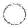 Bracelets & Bangles John Varvatos | John Varvatos Artisan All Around Silver Bracelet