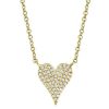 Necklaces & Pendants Bailey's Goldmark Collection | Bailey'S Goldmark Collection Diamond Heart Necklace