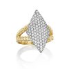 Fashion Rings Phillips House | Phillips House Contrast Triangle In 14K Yellow Gold