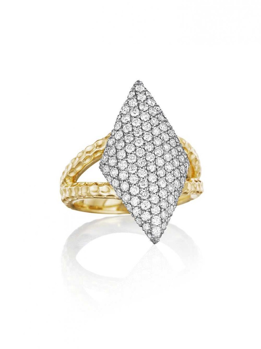 Fashion Rings Phillips House | Phillips House Contrast Triangle In 14K Yellow Gold