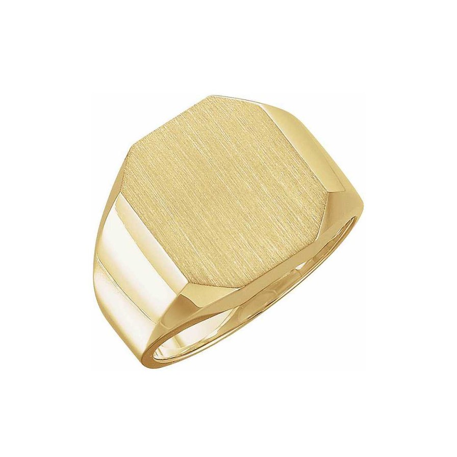 Men'S Bailey's Fine Jewelry | Gents Octagon Signet Ring