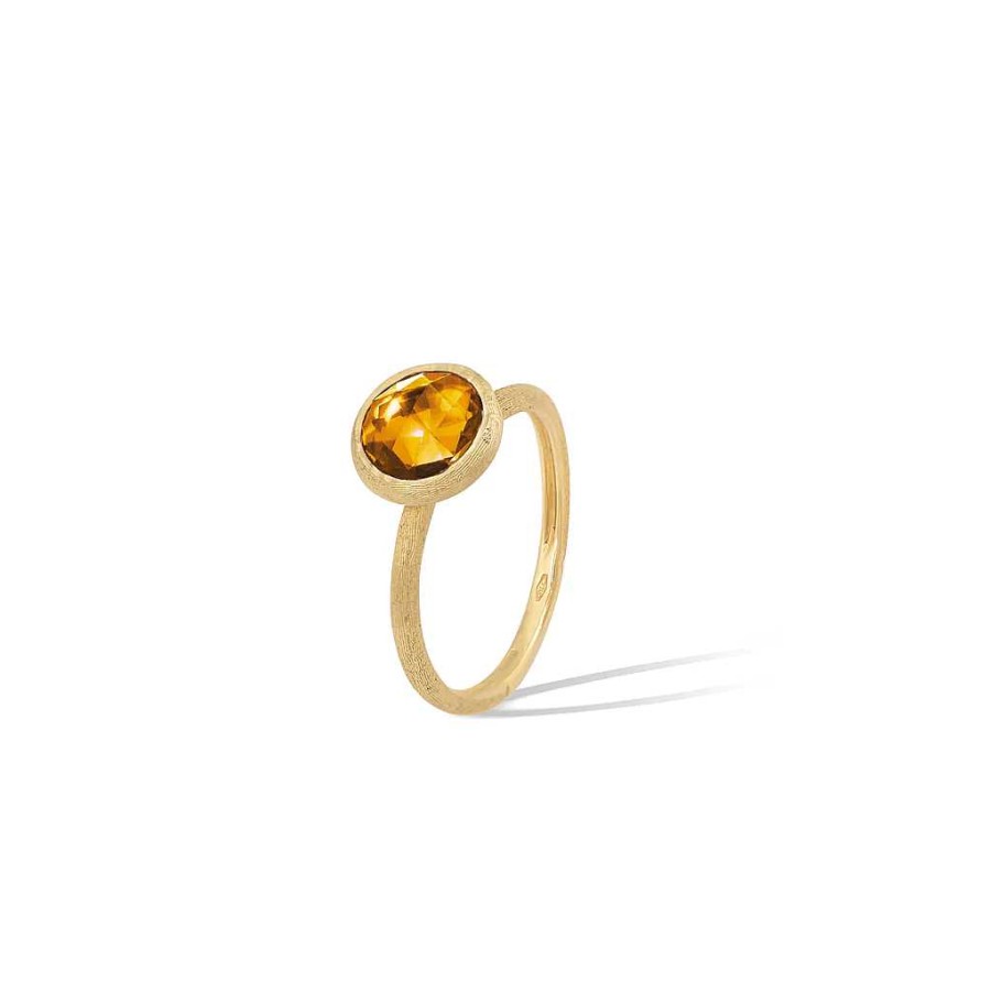 Fashion Rings Marco Bicego | Marco Bicego Jaipur Color Collection Gold Citrine Stackable Ring