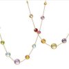 Necklaces & Pendants Marco Bicego | Marco Bicego Jaipur 18K Gold Mixed Gemstone Long Necklace