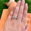 Engagement Rings Bailey's Fine Jewelry | Elizabeth Round Three-Stone With Pears Engagement Ring