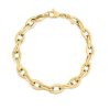 Bracelets & Bangles Roberto Coin | Roberto Coin 18K Yellow Gold Almond Link Chain Bracelet